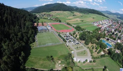 Drohnenbild von Sportpark