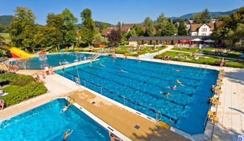 Luftbild vom Familienbad